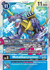 MetalGarurumon [BT17-027] [Secret Crisis] | Tables and Towers