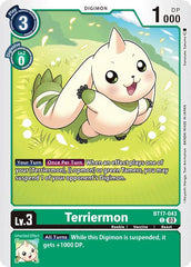 Terriermon [BT17-043] [Secret Crisis] | Tables and Towers