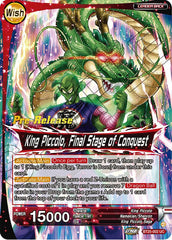 King Piccolo // King Piccolo, Final Stage of Conquest (BT25-002) [Legend of the Dragon Balls Prerelease Promos] | Tables and Towers