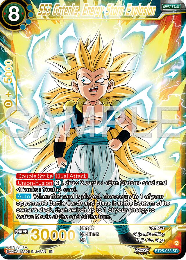 SS3 Gotenks, Energy Storm Explosion (BT25-058) [Legend of the Dragon Balls] | Tables and Towers