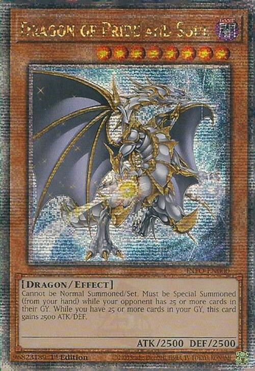 Dragon of Pride and Soul (Quarter Century Secret Rare) [INFO-EN000] Quarter Century Secret Rare | Tables and Towers