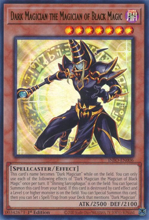 Dark Magician the Magician of Black Magic [INFO-EN006] Ultra Rare | Tables and Towers