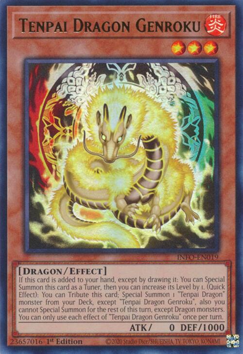 Tenpai Dragon Genroku [INFO-EN019] Ultra Rare | Tables and Towers