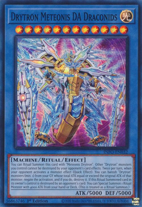 Drytron Meteonis DA Draconids [INFO-EN032] Super Rare | Tables and Towers