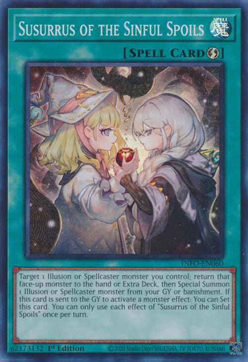 Susurrus of the Sinful Spoils [INFO-EN060] Super Rare | Tables and Towers