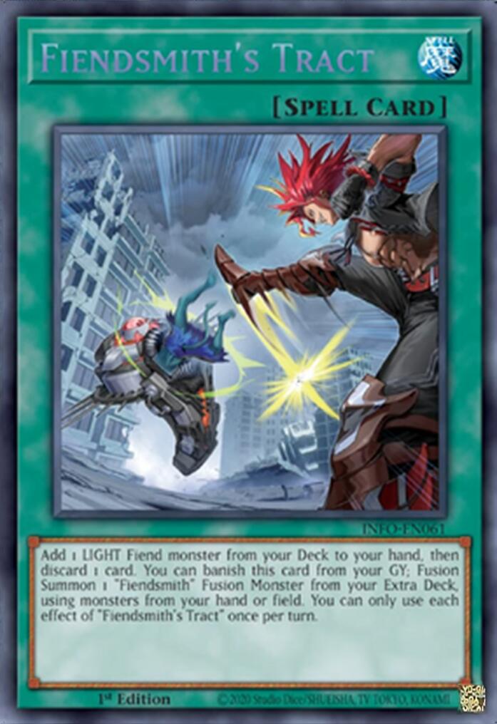 Fiendsmith's Tract [INFO-EN061] Secret Rare | Tables and Towers