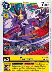 Taomon [BT17-035] [Secret Crisis] | Tables and Towers