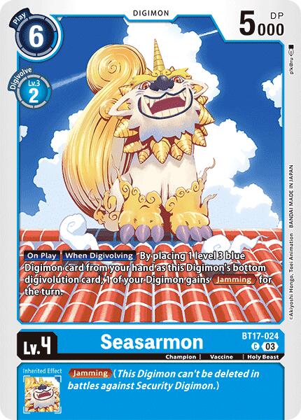 Seasarmon [BT17-024] [Secret Crisis] | Tables and Towers