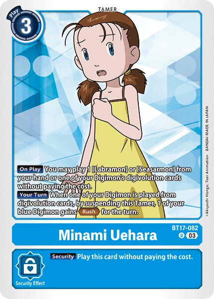 Minami Uehara [BT17-082] [Secret Crisis] | Tables and Towers