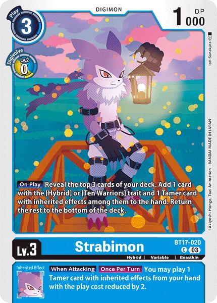 Strabimon [BT17-020] [Secret Crisis] | Tables and Towers