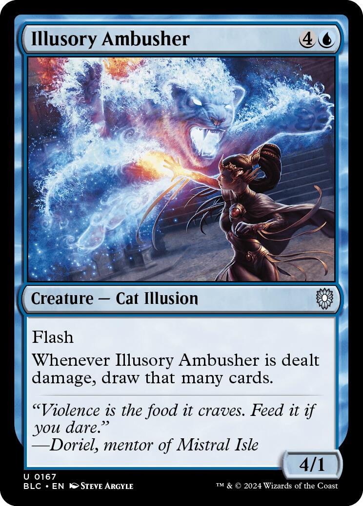 Illusory Ambusher [Bloomburrow Commander] | Tables and Towers