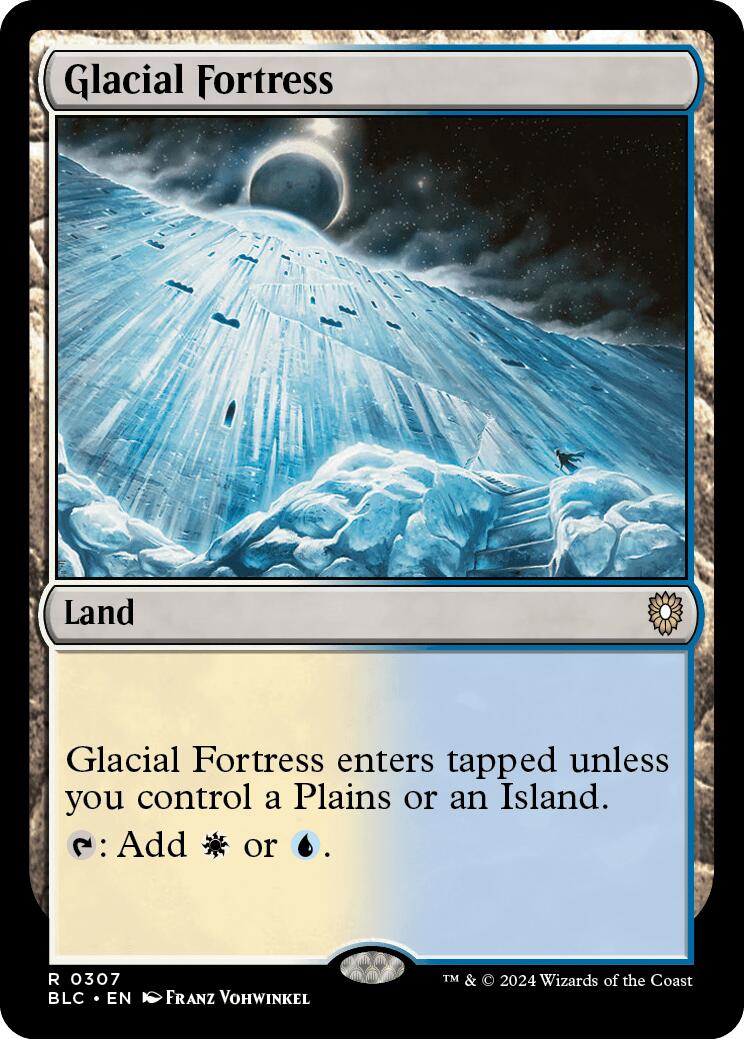 Glacial Fortress [Bloomburrow Commander] | Tables and Towers