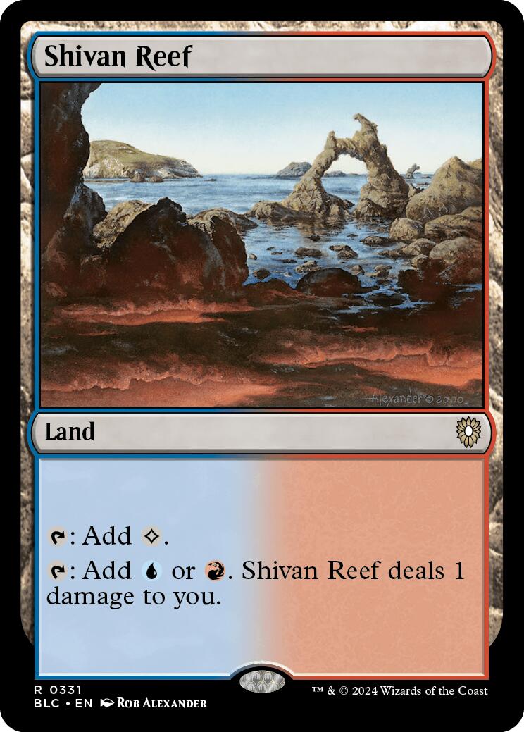 Shivan Reef [Bloomburrow Commander] | Tables and Towers