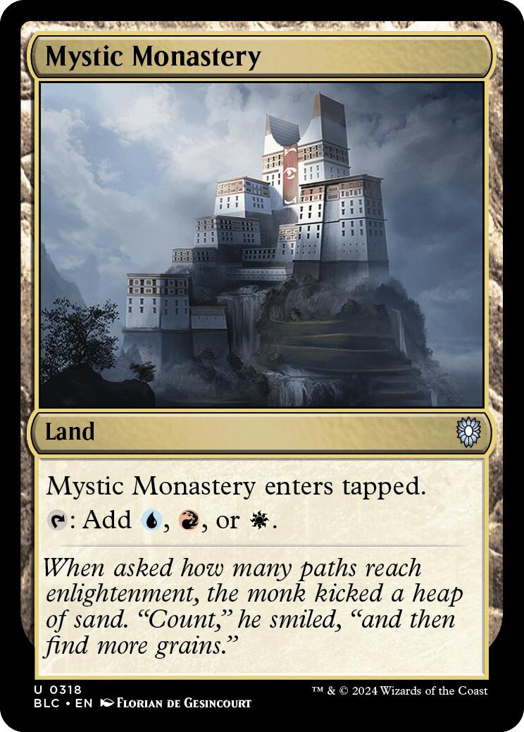 Mystic Monastery [Bloomburrow Commander] | Tables and Towers