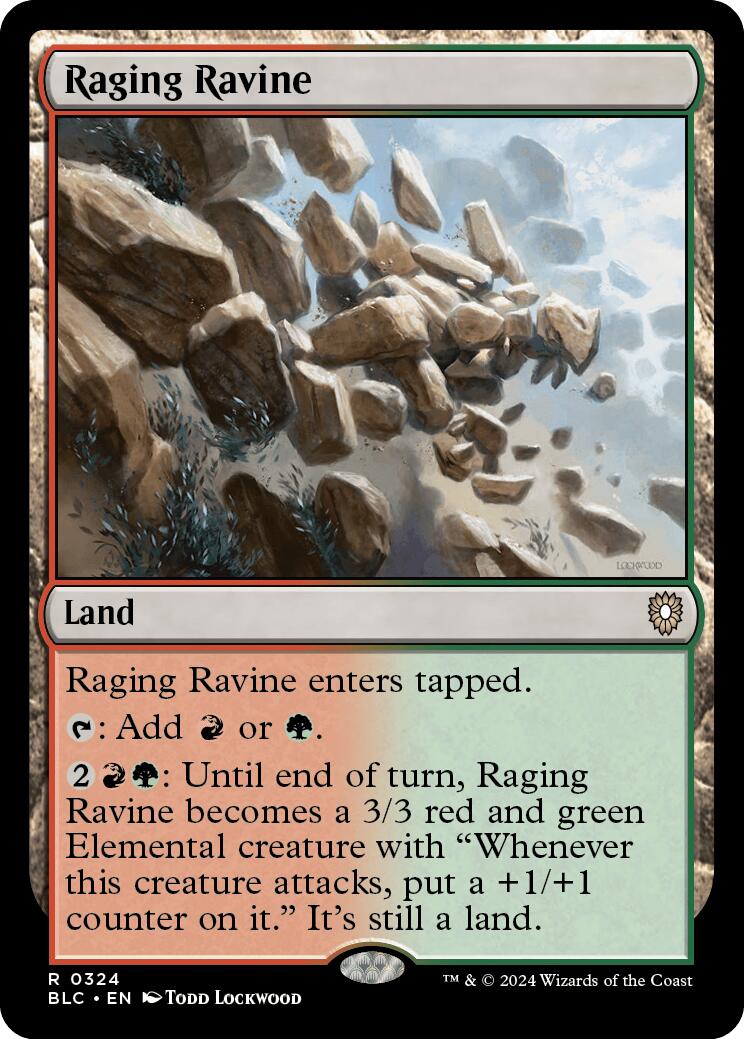 Raging Ravine [Bloomburrow Commander] | Tables and Towers