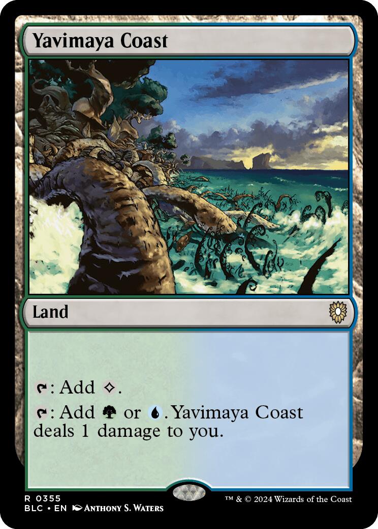 Yavimaya Coast [Bloomburrow Commander] | Tables and Towers