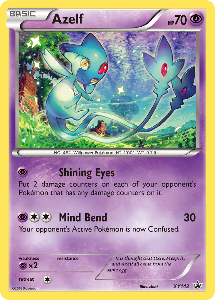 Azelf (XY142) [XY: Black Star Promos] | Tables and Towers