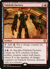 Vulshok Factory [Phyrexia: All Will Be One Commander] | Tables and Towers