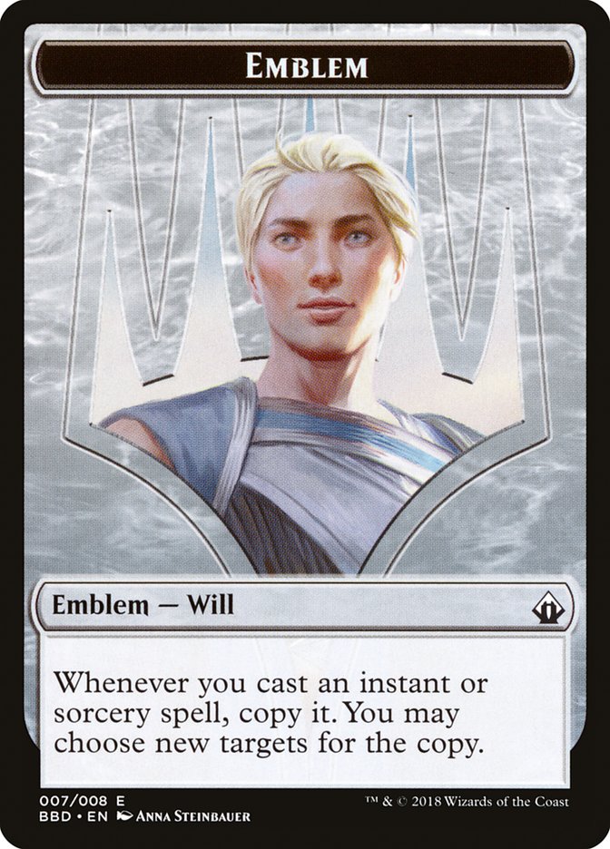 Will Kenrith Emblem [Battlebond Tokens] | Tables and Towers