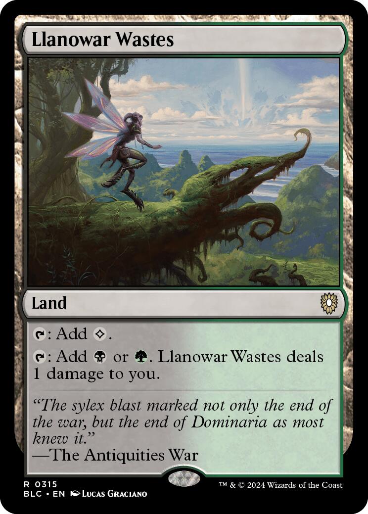 Llanowar Wastes [Bloomburrow Commander] | Tables and Towers