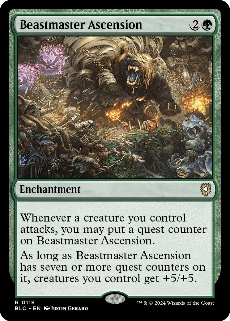 Beastmaster Ascension [Bloomburrow Commander] | Tables and Towers