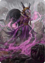 Liliana of the Dark Realms Art Card [Bloomburrow Art Series] | Tables and Towers