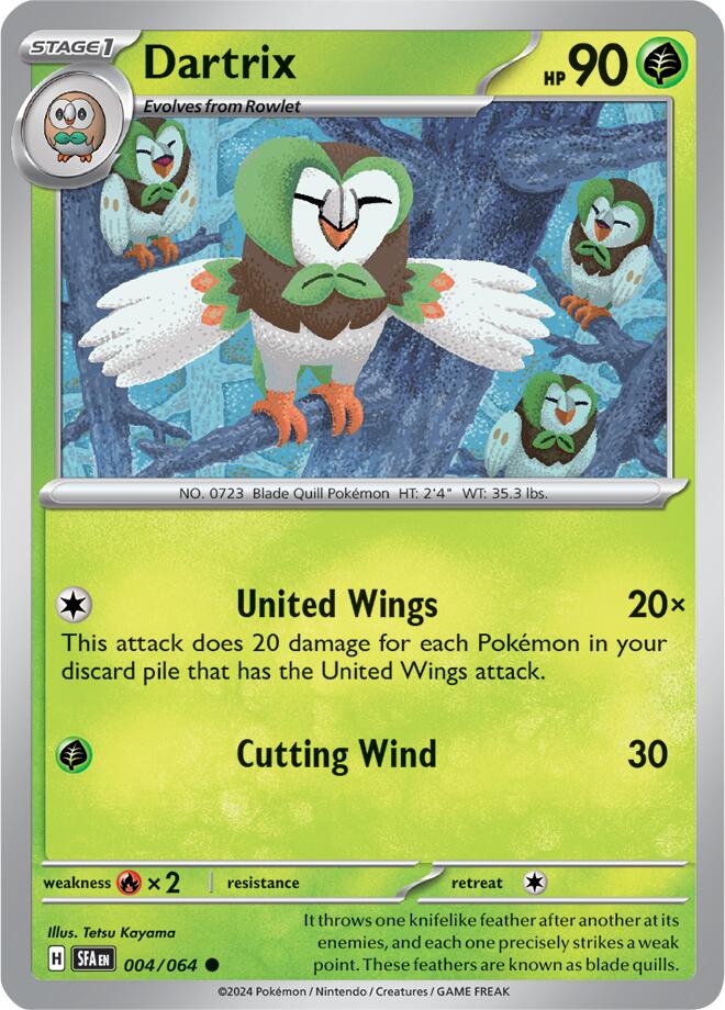 Dartrix (004/064) [Scarlet & Violet: Shrouded Fable] | Tables and Towers