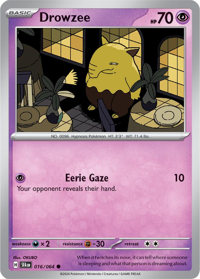 Drowzee (016/064) [Scarlet & Violet: Shrouded Fable] | Tables and Towers