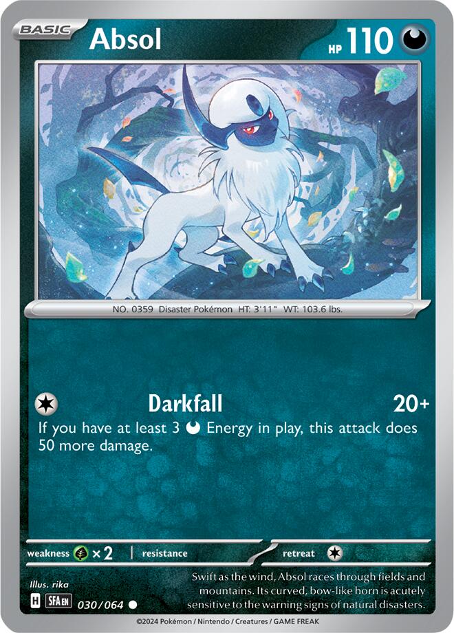 Absol (030/064) [Scarlet & Violet: Shrouded Fable] | Tables and Towers