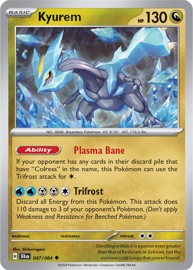 Kyurem (047/064) [Scarlet & Violet: Shrouded Fable] | Tables and Towers