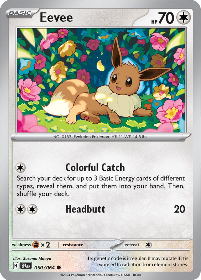 Eevee (050/064) [Scarlet & Violet: Shrouded Fable] | Tables and Towers