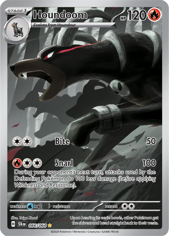 Houndoom (066/064) [Scarlet & Violet: Shrouded Fable] | Tables and Towers