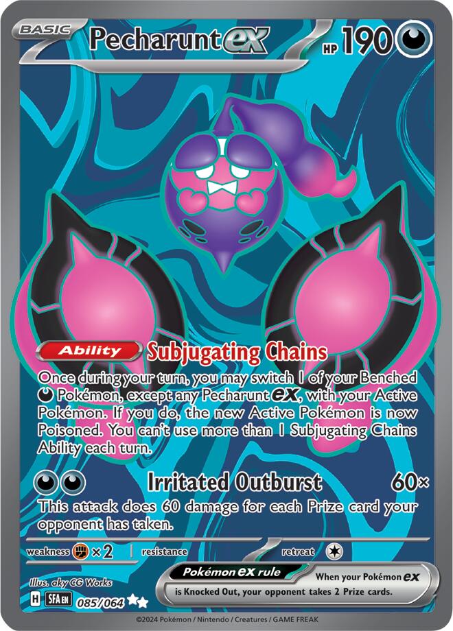 Pecharunt ex (085/064) [Scarlet & Violet: Shrouded Fable] | Tables and Towers