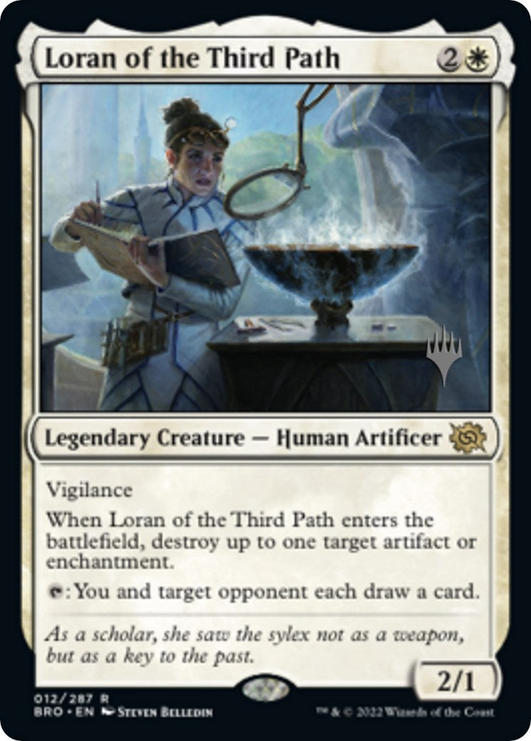 Loran of the Third Path (Promo Pack) [The Brothers' War Promos] | Tables and Towers