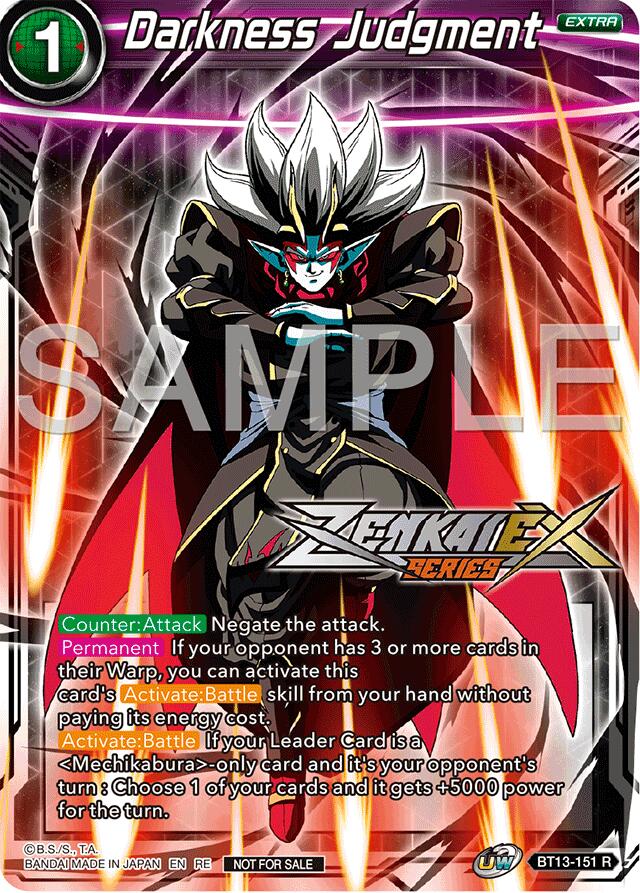 Darkness Judgment (Event Pack 15) (BT13-151) [Promotion Cards] | Tables and Towers