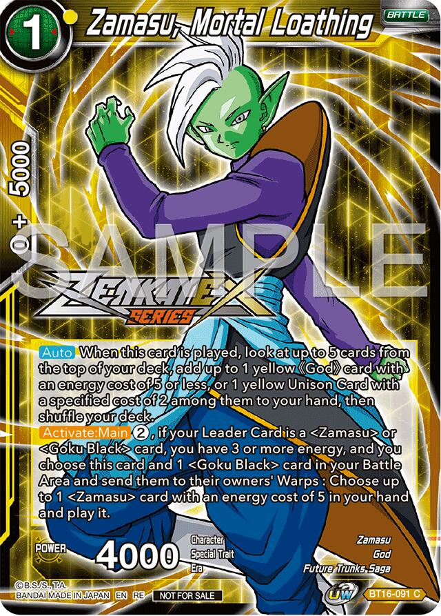 Zamasu, Mortal Loathing (Event Pack 15) (BT16-091) [Promotion Cards] | Tables and Towers