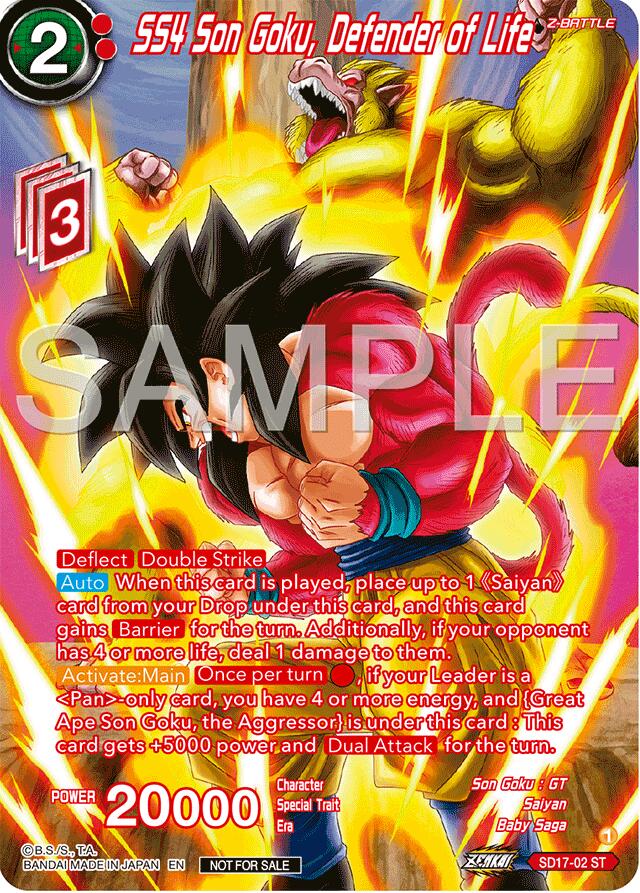 SS4 Son Goku, Defender of Life (Premium Alt-Art Card Set 2024 Vol.2) (SD17-02) [Promotion Cards] | Tables and Towers