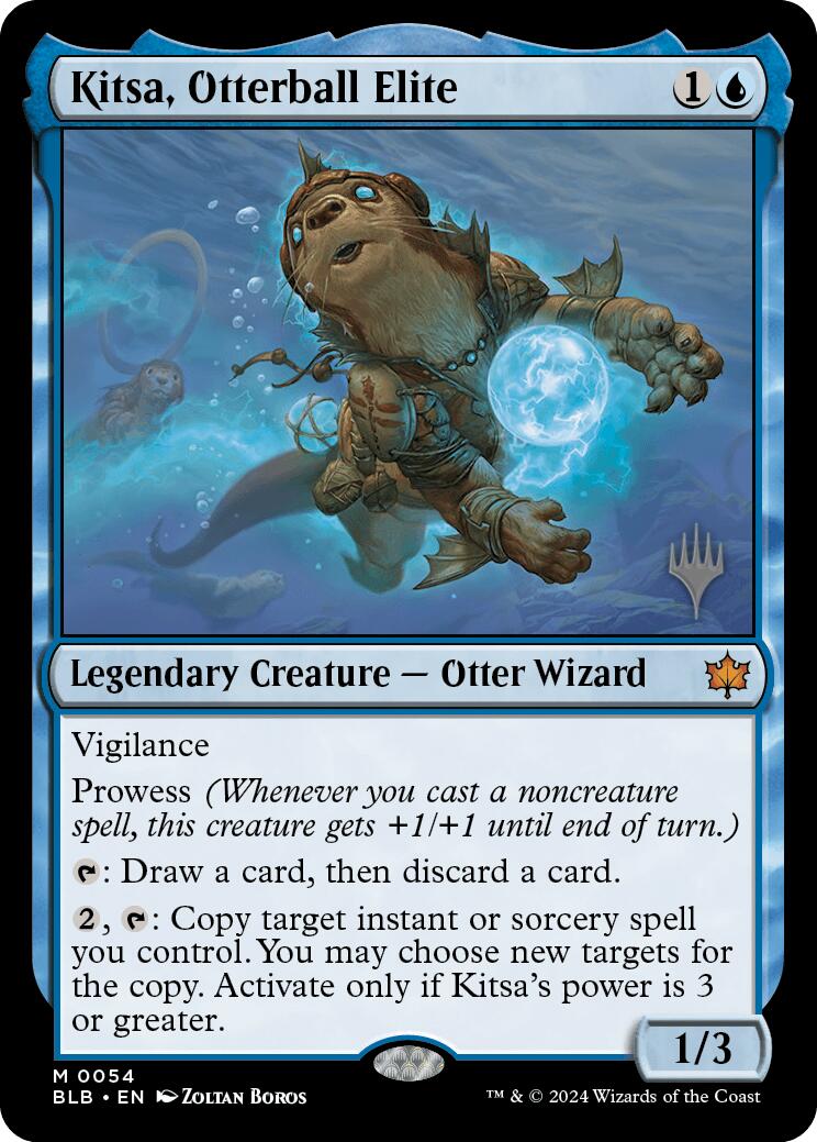 Kitsa, Otterball Elite (Promo Pack) [Bloomburrow Promos] | Tables and Towers