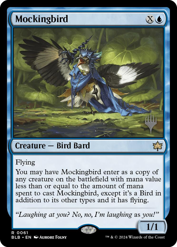 Mockingbird (Promo Pack) [Bloomburrow Promos] | Tables and Towers