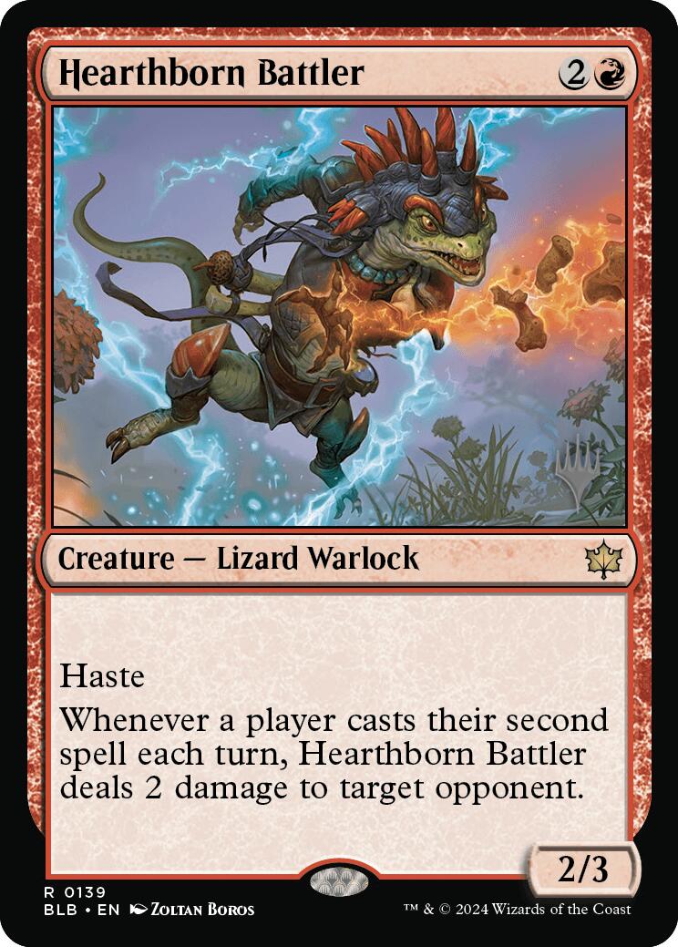 Hearthborn Battler (Promo Pack) [Bloomburrow Promos] | Tables and Towers