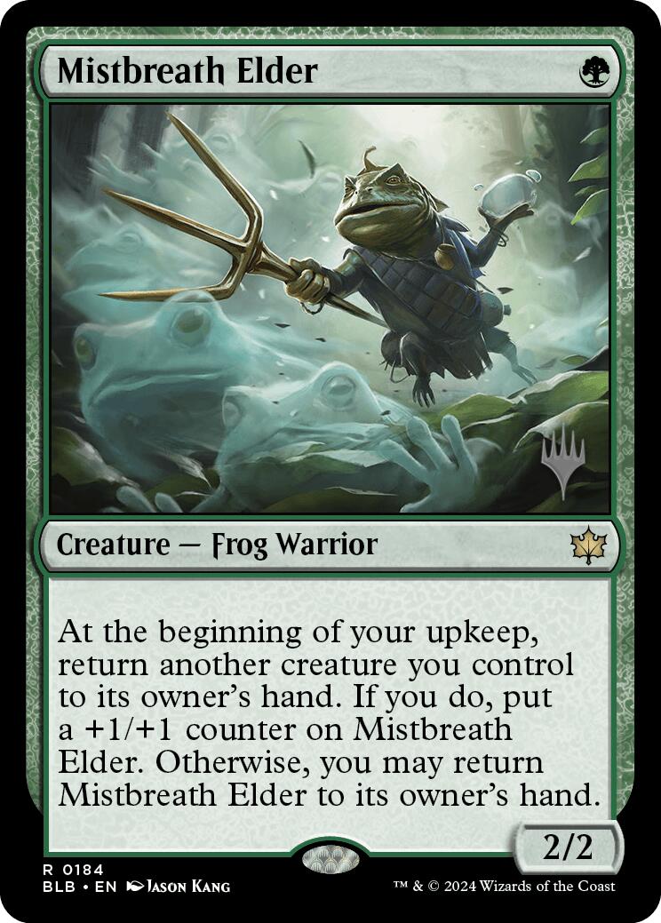 Mistbreath Elder (Promo Pack) [Bloomburrow Promos] | Tables and Towers