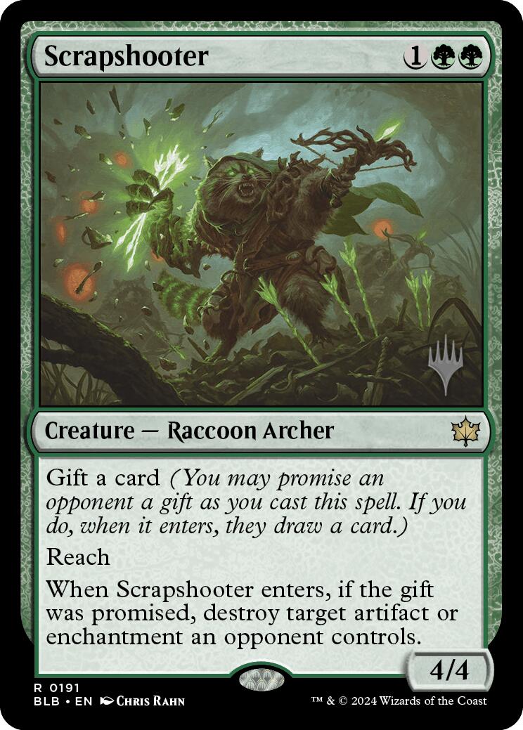 Scrapshooter (Promo Pack) [Bloomburrow Promos] | Tables and Towers