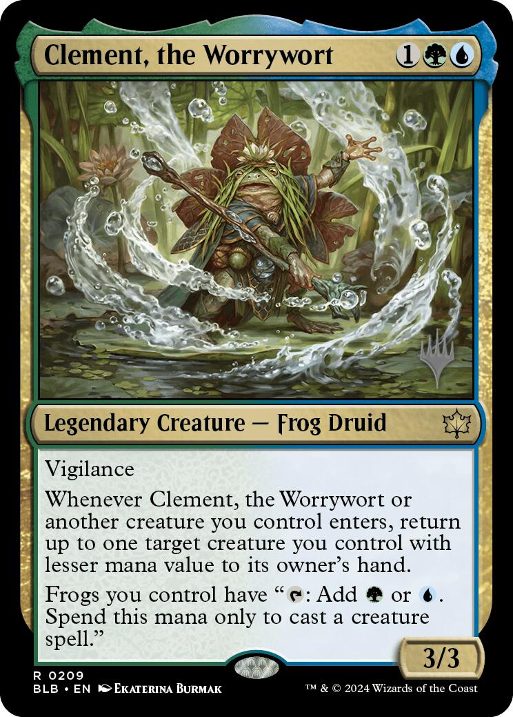 Clement, the Worrywort (Promo Pack) [Bloomburrow Promos] | Tables and Towers