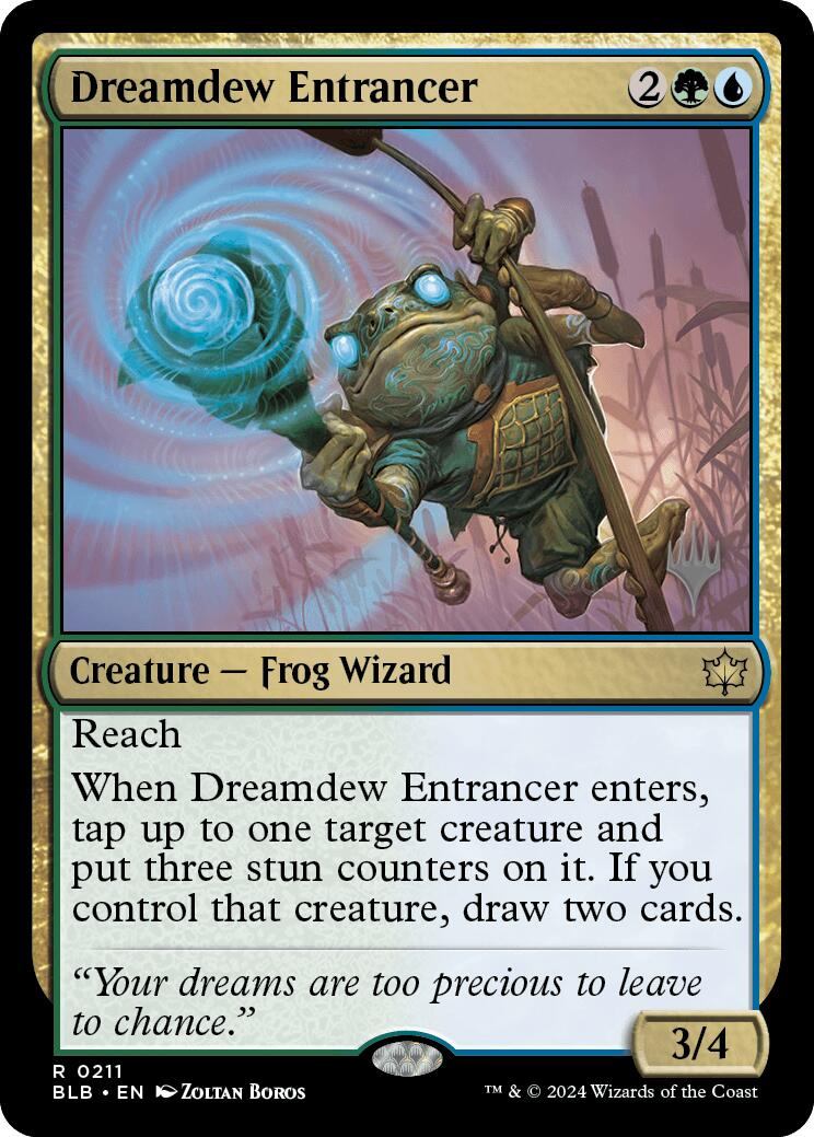 Dreamdew Entrancer (Promo Pack) [Bloomburrow Promos] | Tables and Towers