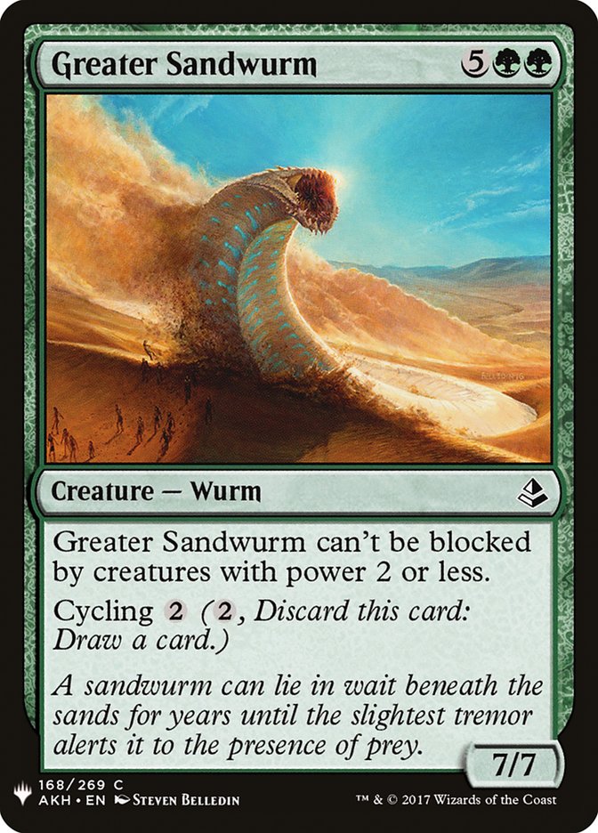 Greater Sandwurm [Mystery Booster] | Tables and Towers