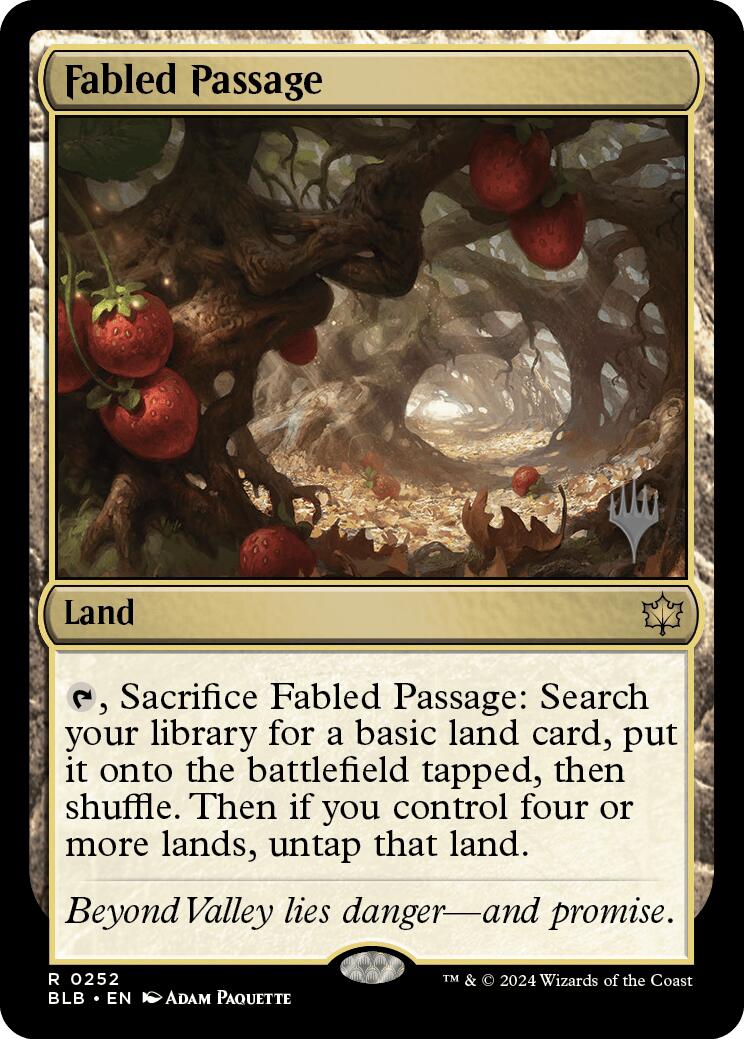 Fabled Passage (Promo Pack) [Bloomburrow Promos] | Tables and Towers