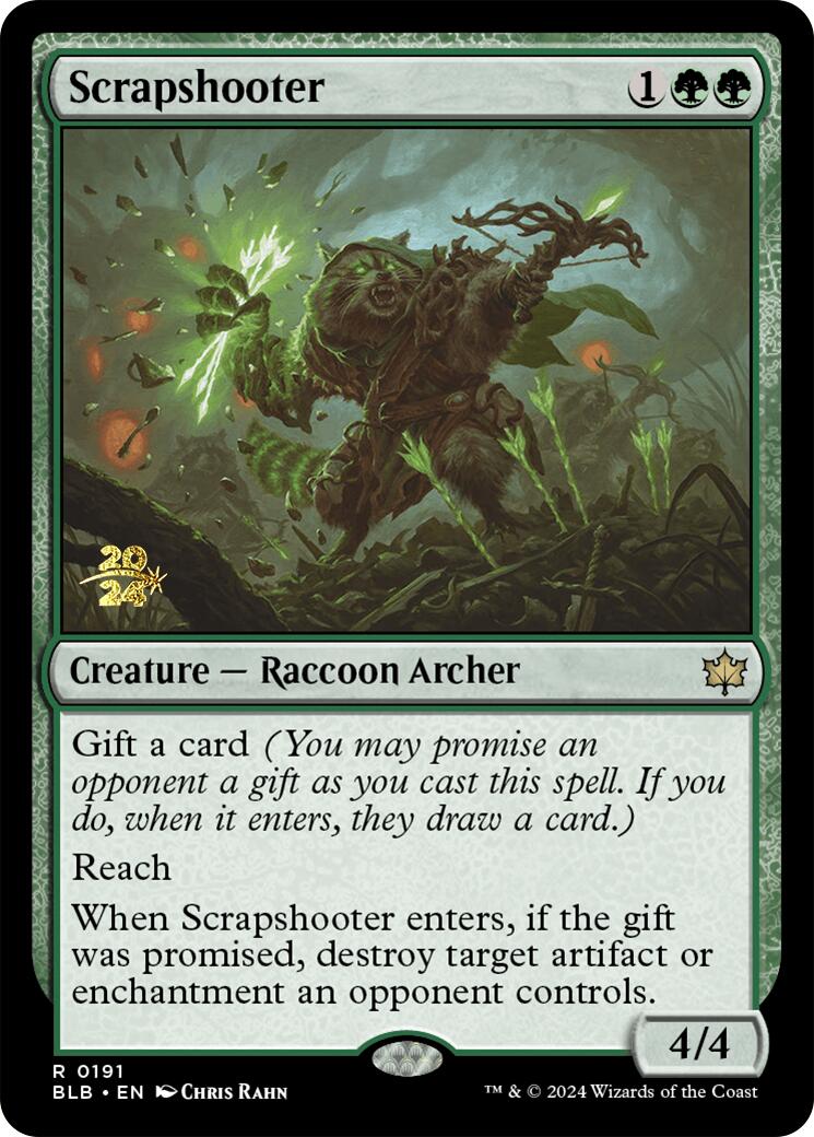 Scrapshooter [Bloomburrow Prerelease Promos] | Tables and Towers