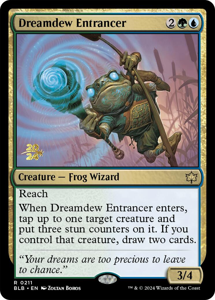 Dreamdew Entrancer [Bloomburrow Prerelease Promos] | Tables and Towers