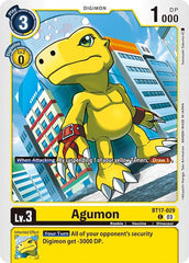 Agumon [BT17-029] [Secret Crisis] | Tables and Towers