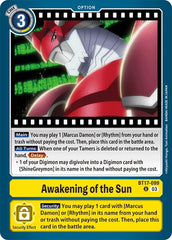 Awakening of the Sun [BT17-099] [Secret Crisis] | Tables and Towers